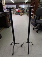 Tall Metal Candle Holders 35"T