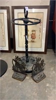 UMBRELLA STAND AND BOOKENDS