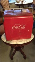 Vintage metal Coca Cola cooler