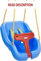 Little Tikes Snug 'n Secure Blue Swing  2-in-1