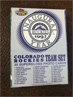 1993 Topps Colorado Rockies set sealed see pic