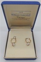 14k Morgan Fairchild Diamondique Earrings