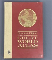 Reader's Digest Great World Atlas 1963 1st Ed.