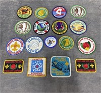 (L) Lot Of 17 Boy Scouts Patches