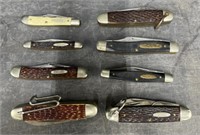 (J) Lot Of 8 Pocket Knifes: Craftsman