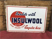 Insulwool Insulation Advertising Sign