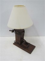 Walnut Lamp