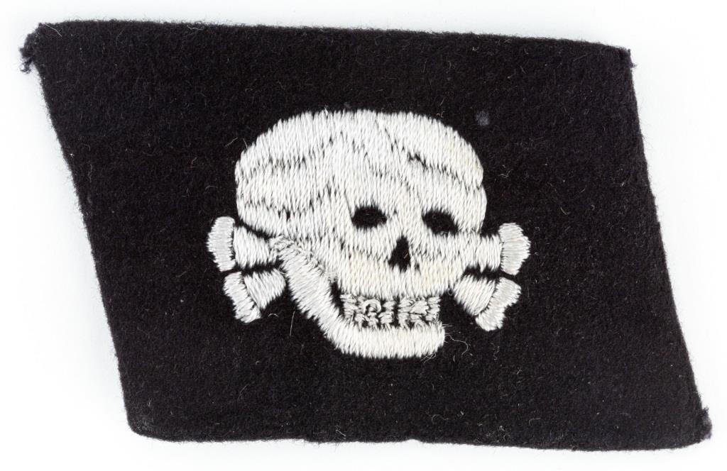 SS Totenkopf Collar Tab