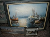 Nautical Framed Painting and Prints