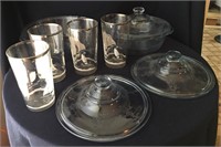 Vintage Fire King and Federal Glass Dishes
