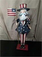 4th Of July Metal Uncle Sam Decor