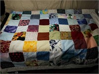 Hand Sewn Patchwork Quilt