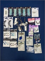 Assorted Beads, Pendants, earrings and more for