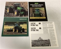 5 John Deere Brochures 105 to 190 hp, others