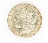 Coin 1901-S Morgan Silver Dollar-XF-Cleaned