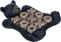 Pine Ridge Black Bear Tic Tac Toe Tabletop Game