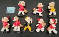 E - LOT OF VINTAGE CERAMIC MINI FIGURINES (G174)