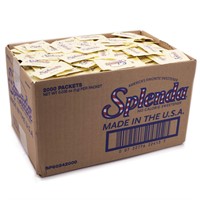 SPLENDA Zero Calorie Sweetener, 2000 Count Packets