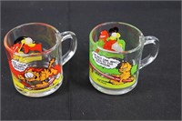 Two Garfield Mugs