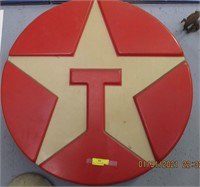 Texaco 32" Round Plastic Sign Cap