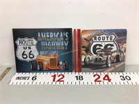 Route 66 Metal wall art