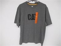 Caterpillar Men's XXL Crewneck T-shirt, Grey XXL