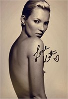 Autograph COA Kate Moss Photo