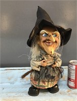 Battery operated Witch - talking & walking