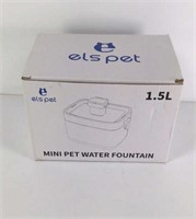 New Els Pet Mini Water Fountain