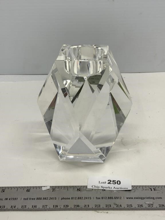 Tizo Clear Crystal Candle Holder Votive Tea Light?