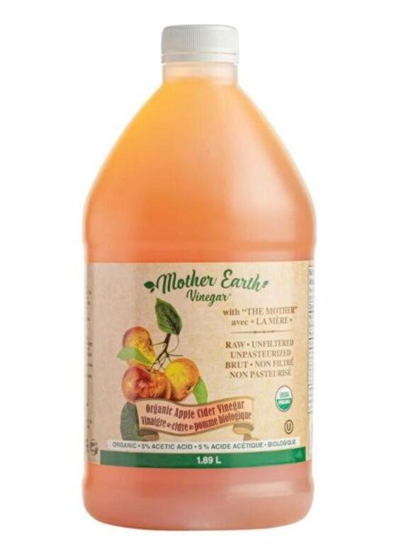 Mother Earth Vinegar Organic Apple Cider Vinegar,