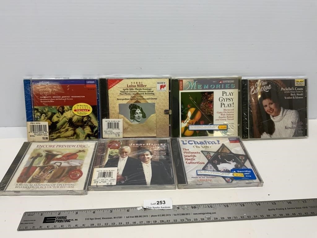 All Sealed! CDS Classical Orchestra Opera