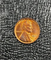 1922 No D Lincoln Wheat Cent - Rare Key Date