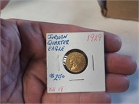 1929 Indian Head US Gold Coin