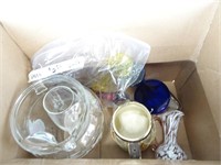 Small Assortment of Misc Glass Items