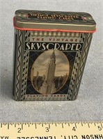 Vintage set of Skyscraper playing cards in matchin