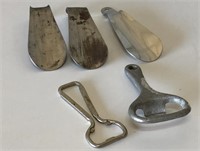 Vintage Bottle Openers and Shoe Horns
