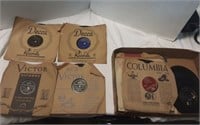 Assorted lot of vinyl victrola records