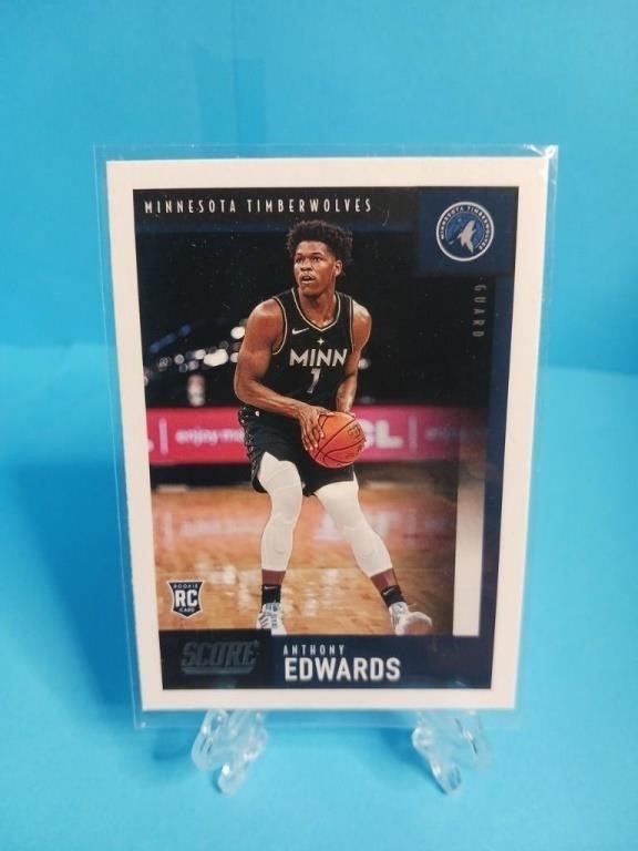 OF)   Anthony Edwards  Rookie card