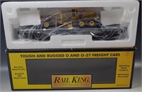 RAIL KING MTH CONSTRUCTION FLAT WITH GRADER 307620