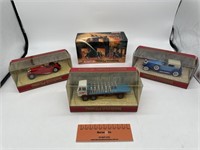 X4 MATCHBOX Models of Yesteryear Inc Fire Engine