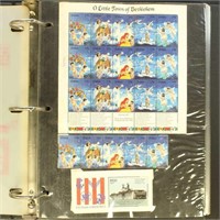 Palau Stamps Mint NH collection in binder, neatly
