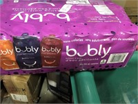 Bubly sparkling water