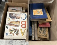 Two Boxes of Assorted Reading Books