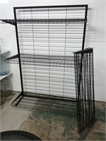 48 inch metal shelving six shelves, 6’ tall