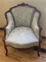 Antique French parlor chair