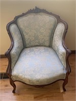 Antique French parlor chair