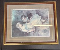 Vintage Painting Framed