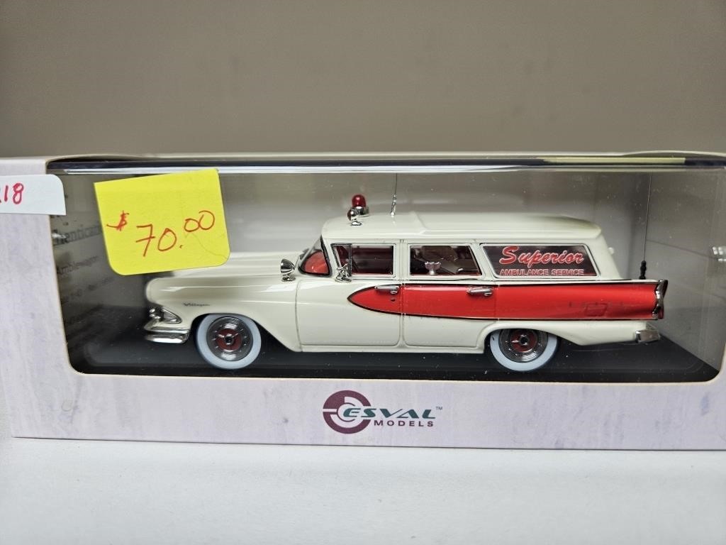 1958 EDSEL VILLAGER AMBLEWAGON 1:43 SCALE