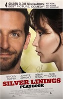 Signed Silver Linings Playbook Poster